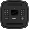 Speaker Party Box SVEN PS-1250, juodas (300W, TWS, IPx4, Bluetooth, FM, USB, Micro SD, LED-display, 13500mAh)