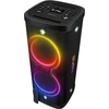 Speaker Party Box SVEN PS-1250, juodas (300W, TWS, IPx4, Bluetooth, FM, USB, Micro SD, LED-display, 13500mAh)