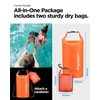 Spigen Aqua Shield vandeniui atsparus sausas krepšys 20L + 2L A630, saulėlydžio oranžinė