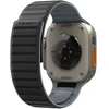 Spigen „Athlex Air M“ išmaniojo laikrodžio dėklas „Apple Watch“ 8/9/10/11/SE/Ultra (44/45/46/49 mm) | juoda/pilka