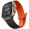 Spigen „Athlex Air M“ išmaniojo laikrodžio dėklas „Apple Watch“ 8/9/10/11/SE/Ultra (44/45/46/49 mm) | juodas/oranžinis