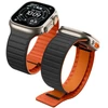 Spigen „Athlex Air M“ išmaniojo laikrodžio dėklas „Apple Watch“ 8/9/10/11/SE/Ultra (44/45/46/49 mm) | juodas/oranžinis