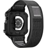 SPIGEN ATHLEX AIR + RUGGED ARMOR APPLE WATCH 10 / 11 / 12 (46 MM) aktyvi juoda/pilka