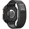 SPIGEN ATHLEX AIR + RUGGED ARMOR APPLE WATCH ULTRA 1 / 2 / 3 / 4 (49 MM) aktyvus juodas/pilkas