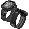 SPIGEN ATHLEX AIR + RUGGED ARMOR APPLE WATCH 10 / 11 / 12 (46 MM) aktyvi juoda/pilka
