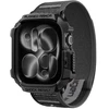 SPIGEN ATHLEX AIR + RUGGED ARMOR APPLE WATCH 10 / 11 / 12 (46 MM) aktyvi juoda/pilka