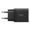 Įkroviklis Spigen Essential 47W Wall Charger EE472EU, juodas