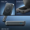Įkroviklis Spigen Essential MagSafe 2-in-1+C Wireless Charger EF302MOQ, juodas