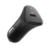 Juodas 30W 1xUSB-C automobilinis įkroviklis „Spigen Essential EV301”