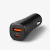 Spigen ArcStation Essential EV482 48W automobilinis įkroviklis – juodos spalvos