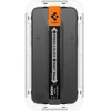 SPIGEN EZ FIT grūdintas stiklas skirtas iPhone 15 Pro, juodas