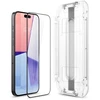 SPIGEN EZ FIT grūdintas stiklas skirtas iPhone 15 Pro, juodas