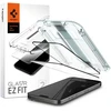 SPIGEN EZ FIT grūdintas stiklas skirtas iPhone 15 Pro, juodas