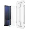 Apsauginis stiklas Samsung Galaxy S24 FE Spigen Glas.tr „EZ Fit” 2 vnt. Clear