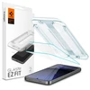Apsauginis stiklas Samsung Galaxy S24 FE Spigen Glas.tr „EZ Fit” 2 vnt. Clear