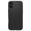 Spigen dėklas LIQUID AIR skirtas Apple iPhone 16 Plus matte juodos spalvos