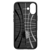 Spigen dėklas LIQUID AIR skirtas Apple iPhone 16 Plus matte juodos spalvos