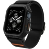 Spigen Lite Fit Pro case with strap for Apple Watch 4 | 5 | 6 | 7 | 8 | 9 | SE (44 | 45 mm) - matte juodas