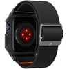 Spigen Lite Fit Pro case with strap for Apple Watch 4 | 5 | 6 | 7 | 8 | 9 | SE (44 | 45 mm) - matte juodas
