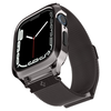 Dėklas „Spigen Metal Fit Pro“, grafito spalvos – „Apple Watch 9/8/7“ (45 mm)