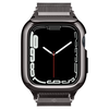 Dėklas „Spigen Metal Fit Pro“, grafito spalvos – „Apple Watch 9/8/7“ (45 mm)