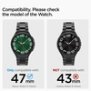 Spigen Modern Fit Band – Bracelet for Samsung Galaxy Watch 6 Classic 47 mm (Juodas)