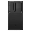 Samsung Galaxy S24 Ultra Spigen Optik Armor dėklas telefonui juodos spalvos