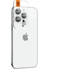 Spigen Optik.Tr Camera iPhone 14 Pro/14 Pro Max EZ FIT Lens 2vnt../2pcs sidabrinė/sidabrinis AGL05599