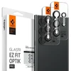 Spigen Optik.Tr Kamera Sam S24 Ultra S928 "EZ FIT" Objektyvas 2 vnt. 2 vnt. juoda juodas AGL07425