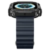 Dėklas „Spigen Rugged Armor“, juodas - Apple Watch Ultra 2/Ultra 49mm