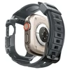 Spigen Rugged Armor Pro – Strap with case for Apple Watch Ultra 49 mm (Dark Pilkas)