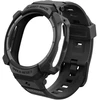 Spigen Rugged Armor Pro Case Strap for Samsung Galaxy Watch Ultra 2 2026 47mm - Matte Juodas
