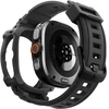 Spigen Rugged Armor Pro Case Strap for Samsung Galaxy Watch Ultra 2 2026 47mm - Matte Juodas