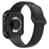 Dėklas Apple Watch 10 (46mm) Spigen Thin Fit juodos spalvos