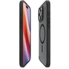 Dėklas Spigen Ultra Hybrid MAG iPhone 16 Pro Max MagSafe permatomai juodas ACS08003