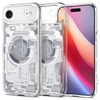 Spigen Ultra Hybrid MagSafe dėklas skirtas Apple iPhone 17 Air Zero One – baltos spalvos