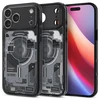 Spigen Ultra Hybrid MagSafe dėklas skirtas Apple iPhone 17 Pro Zero One – juodos spalvos