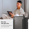 Spigen Ultra Hybrid Pro, juodos spalvos – Samsung Galaxy Tab S10 FE
