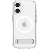 Spigen „Ultra Hybrid S“ telefono dėklas su MagSafe palaikymu, skirtas Apple iPhone 17, permatomas