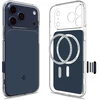 Spigen Ultra Hybrid „T“ Mag telefono dėklas su MagSafe palaikymu, skirtas iPhone 17 Pro, mėlynas