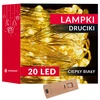 LED girlianda Springos CL0026, šiltai balta, 1.9 m