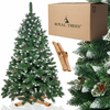 Dirbtinė Kalėdų eglutė 240 cm Premium Royal Trees Springos CT0192 Snowy Deimantinė pušis su kūgiais