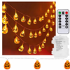 Springos Helovino šviesos dekoras CL4059 20 led lempos