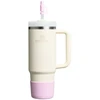 Stanley Protective cover and straw cap set of 2 for thermo mugs 0.89L/0.59L The Quencher Boot + Straw Topper pink