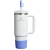 Stanley Set of 2 protective covers and straw caps for thermo mugs 0.89L/0.59L The Quencher Boot + Straw Topper hydrangea mėlynas
