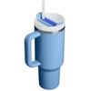 Stanley termosas su šiaudeliu The Quencher H2.O FlowState Tumbler 1.18L šviesiai mėlynas
