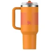 Stanley termo puodelis su šiaudeliu The Quencher ProTour Flip Straw Tumbler 1.18L oranžinis