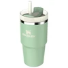 Stanley Thermo mug with straw The Quencher H2.O FlowState Tumbler 0.59L pistachio color