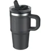 Stanley Thermo mug with straw The Quencher ProTour Flip Straw Tumbler 0.59L juodas