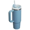 Stanley Thermos mug with straw The Quencher H2.O FlowState Tumbler 0.89L mėlynas-violet